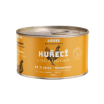 Kuracie s ryžou a taurínom 200g - LOUIE kompletné krmivo pre mačky