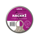 Kačacie s ryžou a taurínom 100g - LOUIE kompletné krmivo pre mačky