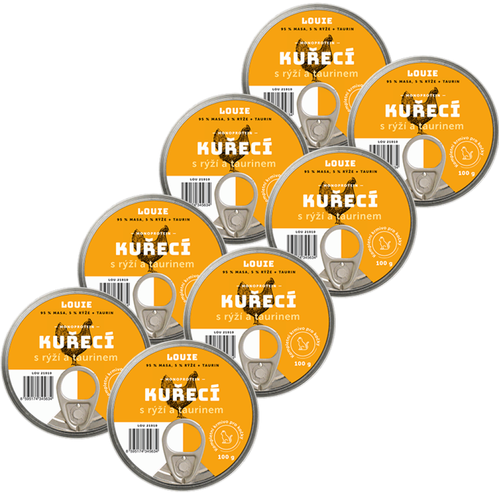 Kuracie s ryžou a taurínom 100 g