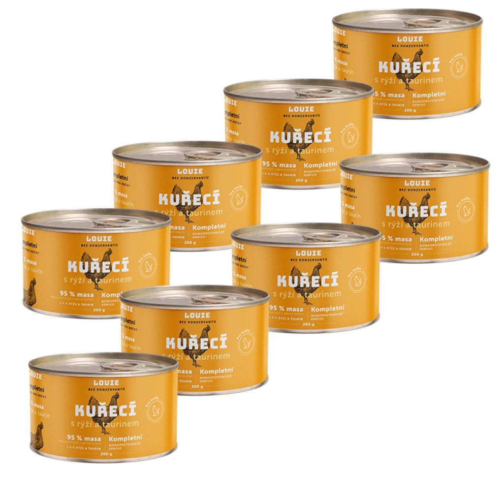 Kuracie s ryžou a taurínom 200 g