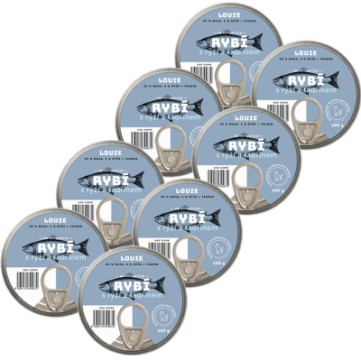 Rybie s ryžou a taurínom 100 g