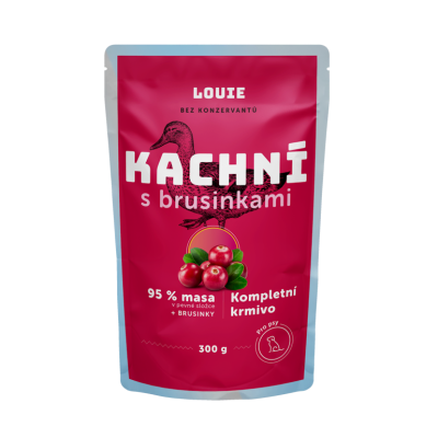 Louie kapsicka pro psy kachni s brousinkami
