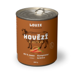 Hovädzie s mrkvou 800 g - LOUIE kompletné krmivo pre psov