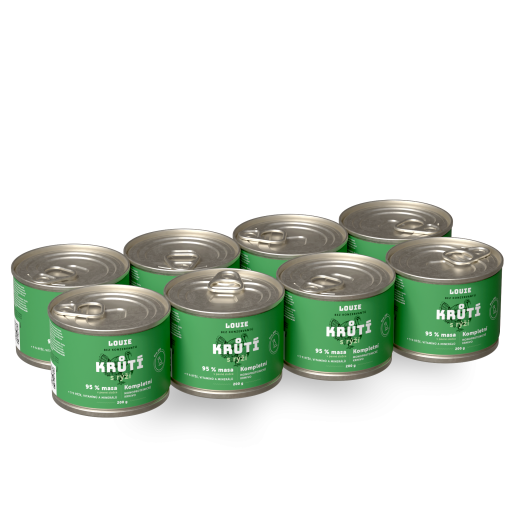 Výhodné balenie 8 ks - Morčacie s ryžou 200 g