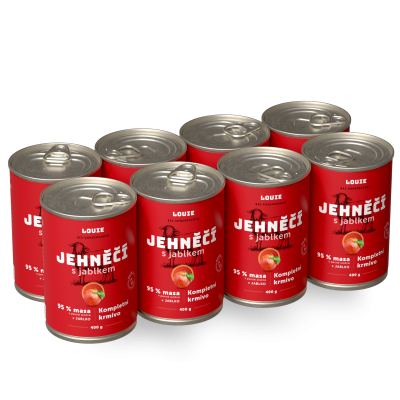 Výhodné balenie 8 ks - Hovädzie s mrkvou 400 g