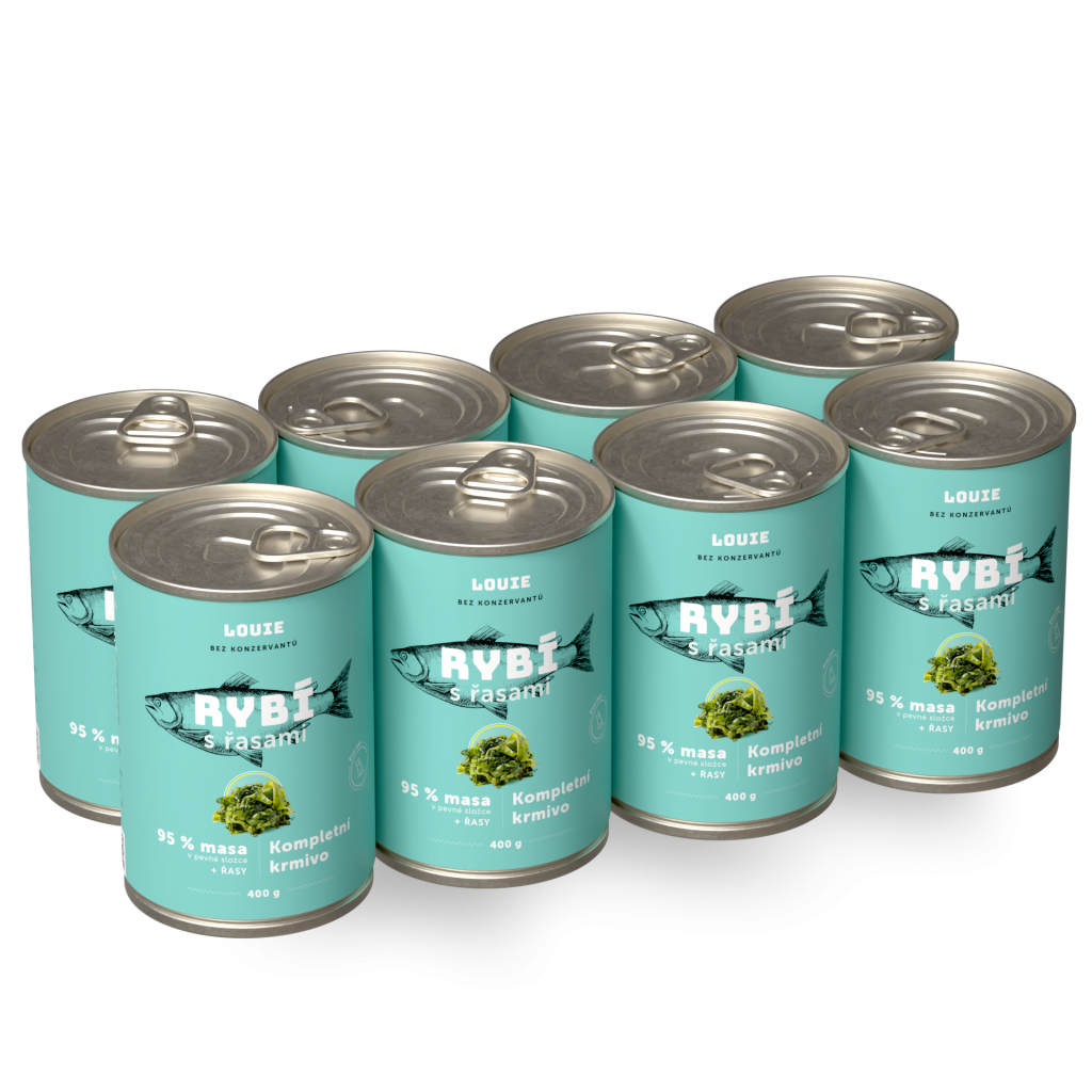 Výhodné balenie 8 ks - Rybie sa riasami 400 g