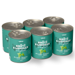 Akčný balíček 6 ks - Morčacie s lososom a žihľavou 800 g