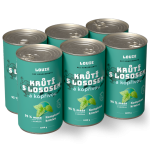 Výhodné balenie 6 ks - Morčacie s lososom a žihľavou 1200 g