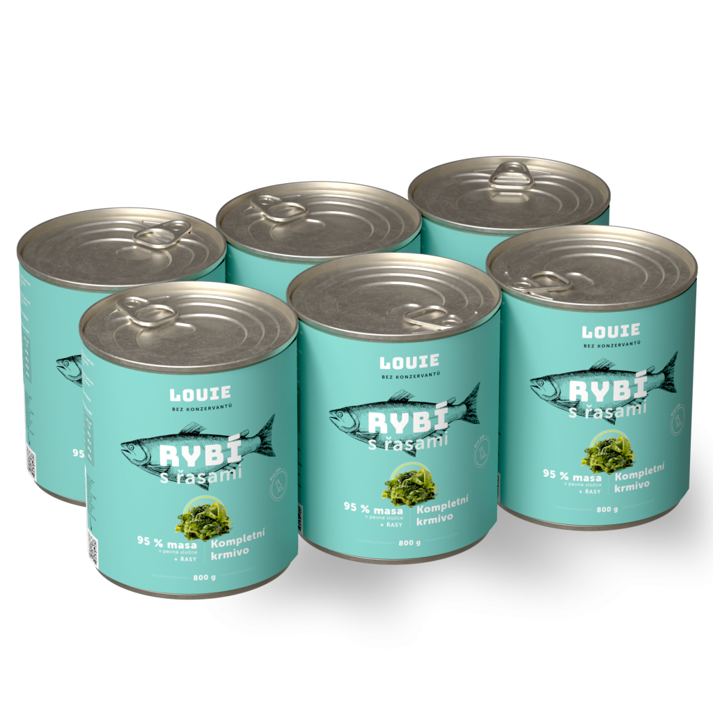 Výhodné balenie 6 ks - Rybie sa riasami 800 g