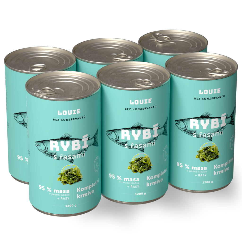 Výhodné balenie 6 ks - Rybie sa riasami 1200 g