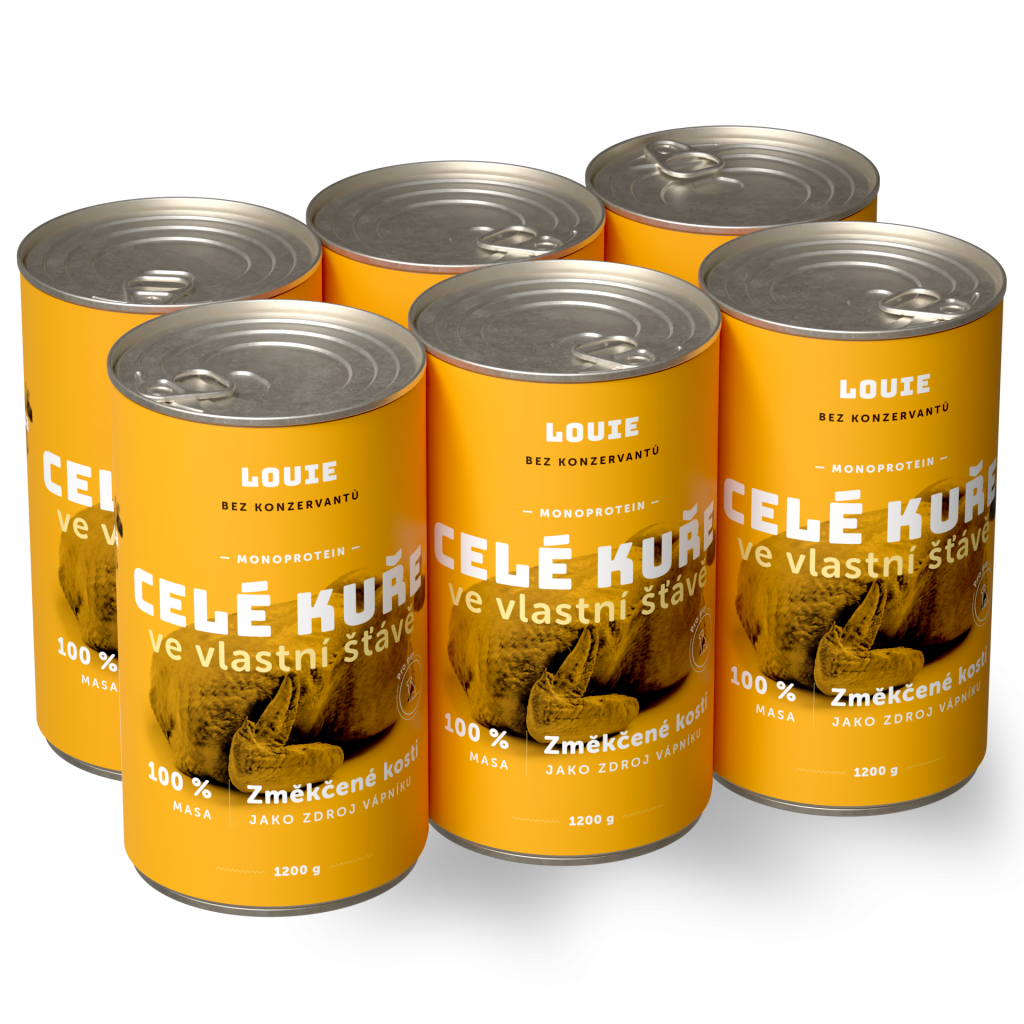 Výhodné balenie 6 ks - Celé kura 100% mäso 1200 g