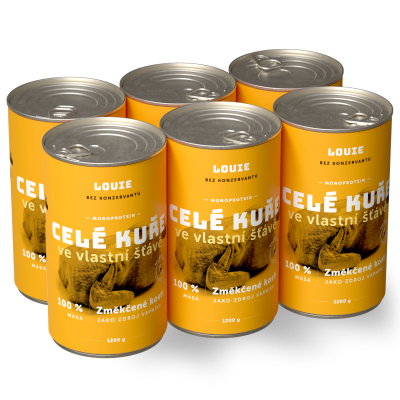 Výhodné balenie 6 ks - Celé kura 100% mäso 1200 g