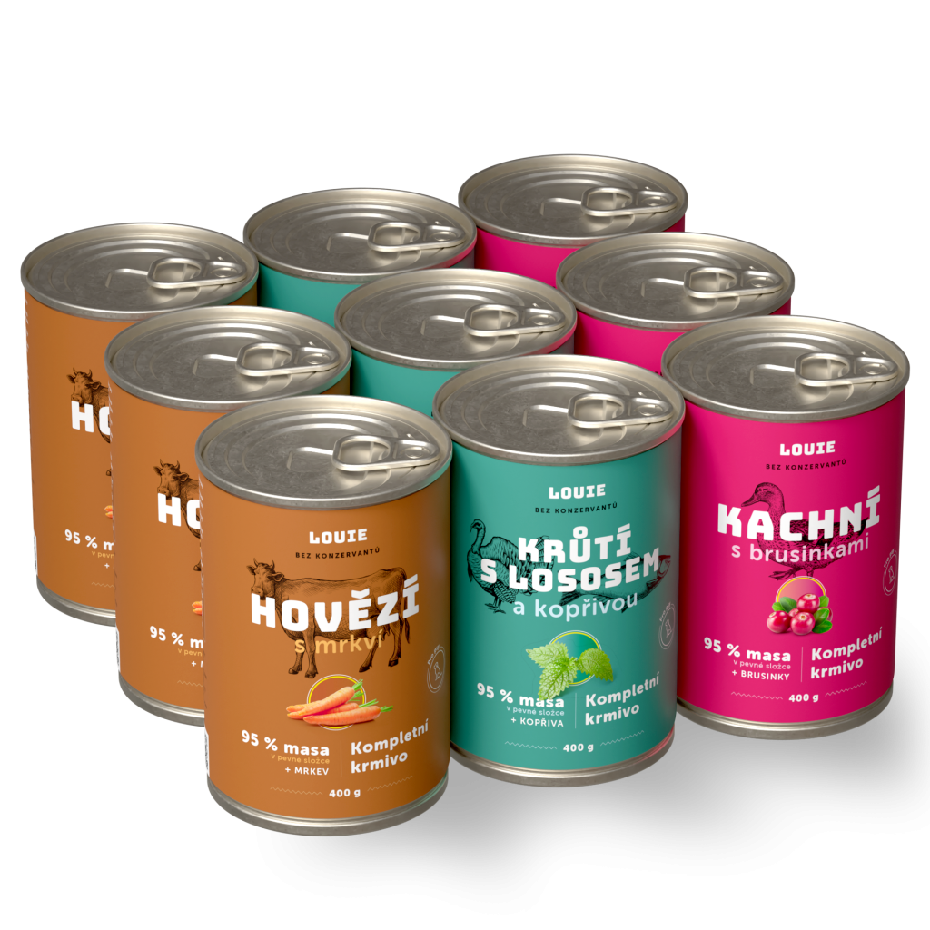 Ochutnávací balíček bez kuracieho 400g - 9 ks