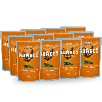 Balenie kapsičiek 12 ks - Kuracia s cuketou 300g