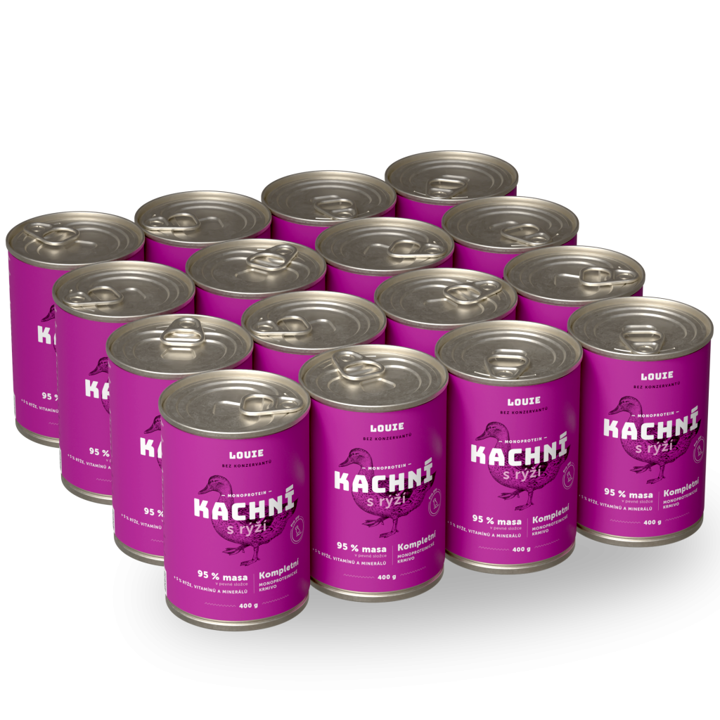 Výhodné balenie 16 ks - Kačacie s ryžou 400g