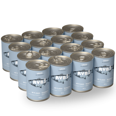 Výhodné balenie 16 ks - Ryba s ryžou 400g