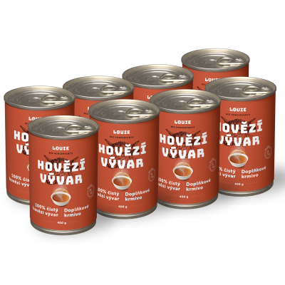 Výhodné balenie 8 ks - Hovädzí vývar 400g
